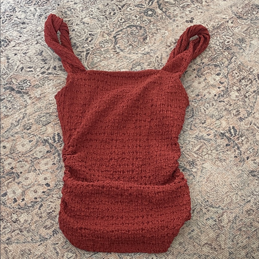 Zara Textured Tank - Picture 2 of 5